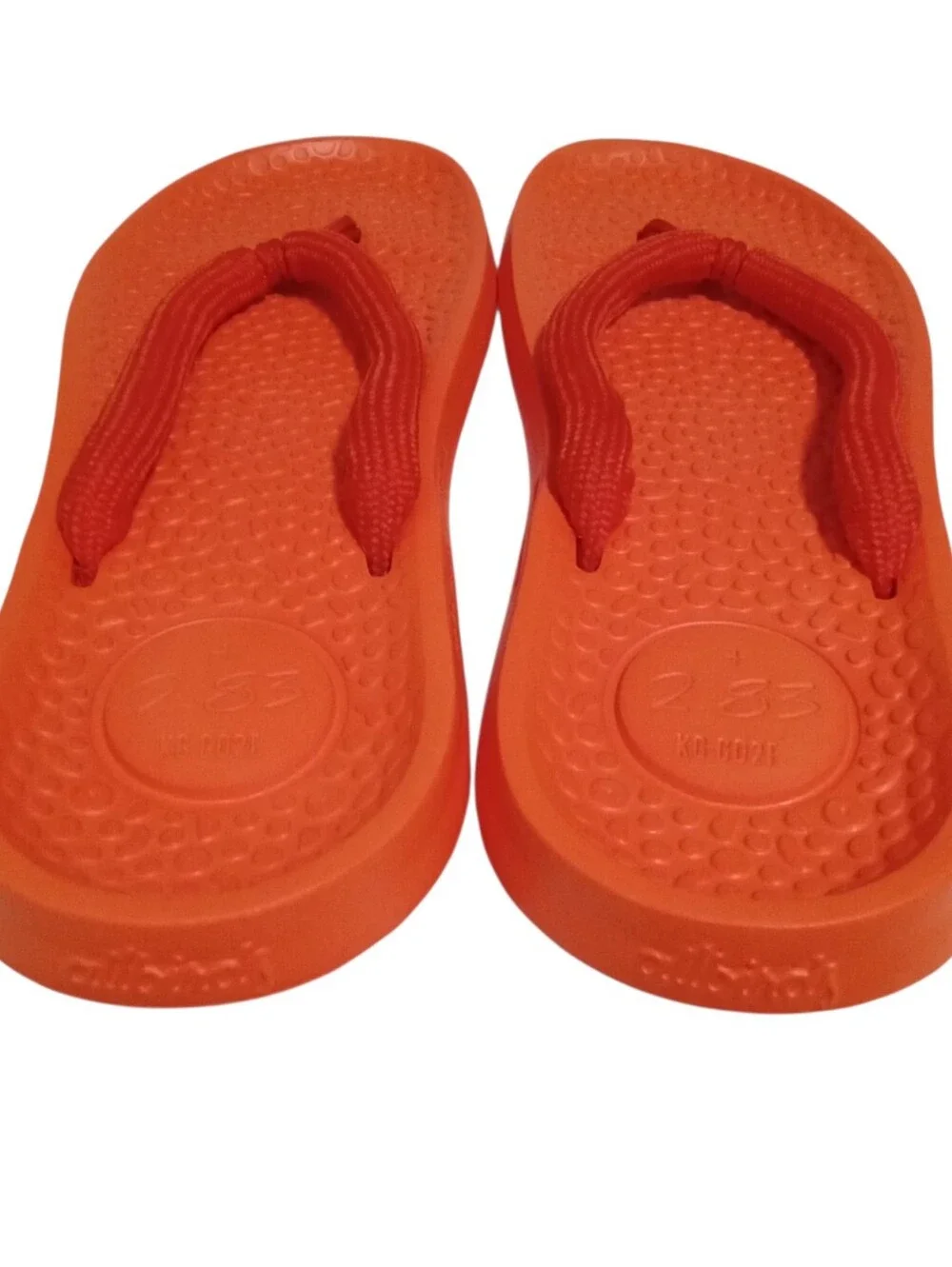 Allbirds Sugar Zeffer 2 Unisex Flip Flop Orange Approx. Size 12 See Measurements